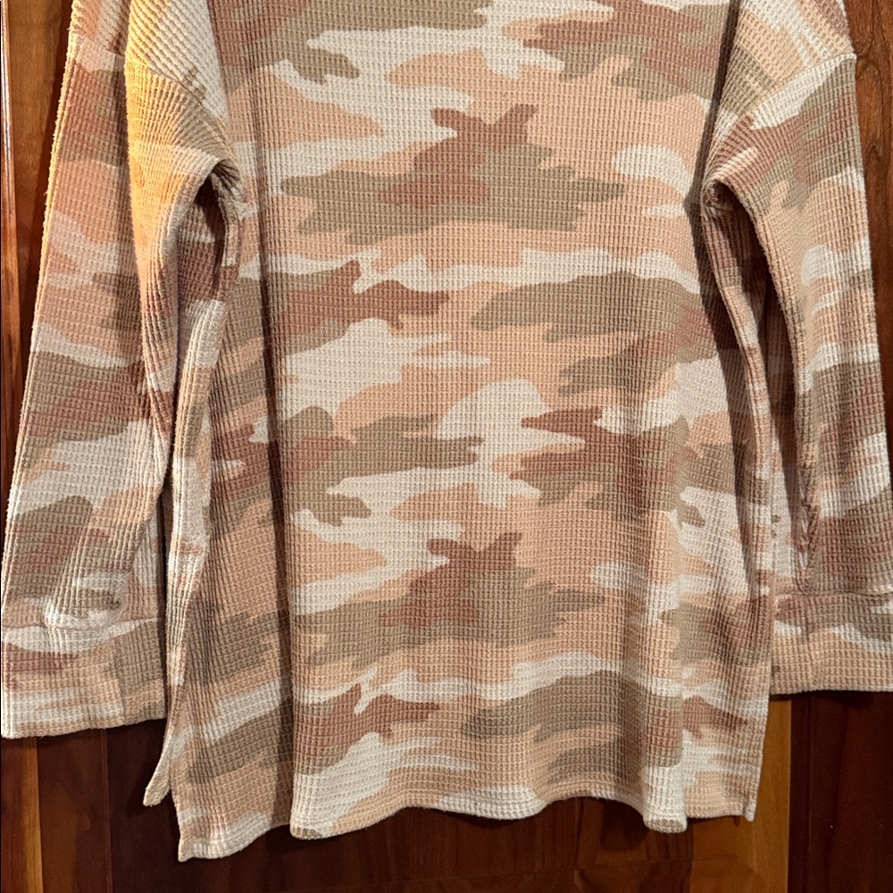 AMERICAN EAGLE | Women's Waffle Vneck Tunic size XL - Picture 7 of 8